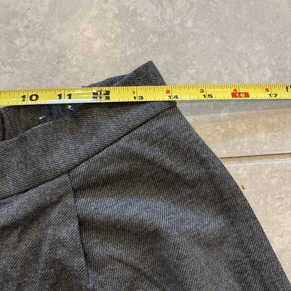 NWT J. McLaughlin Renee Wide Leg Pleated Pant Gray Stretch Wool Blend Size M - Picture 7 of 10